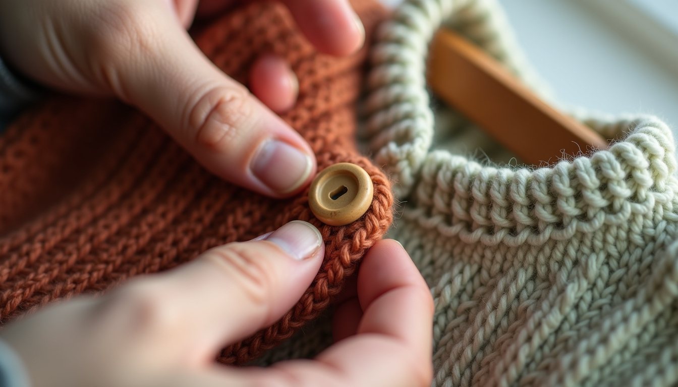 Sprawdzanie mocowania guzika